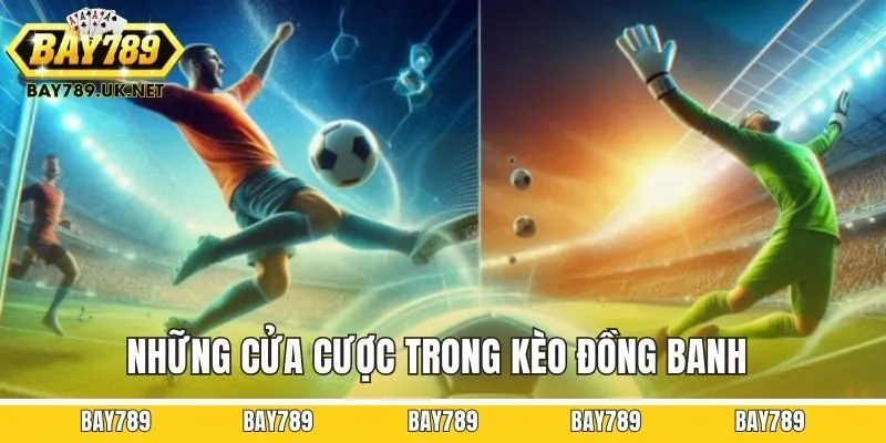 Những cửa cược trong kèo đồng banh